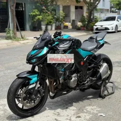 Kawasaki Z1000 2015 Đen, Xanh ngọc 13000 km