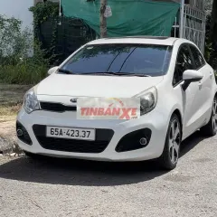 KIA RIO 2012 Trắng Tự động 85000 km - xe zin đẹp