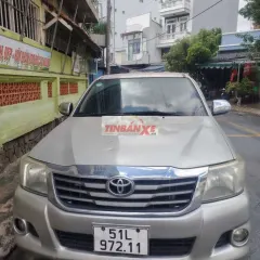 Toyota Hilux 2012 Bạc Da Màn hình Android
