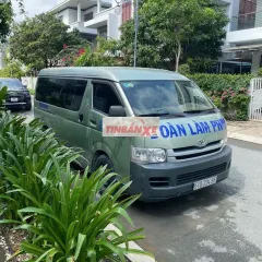 Toyota Hiace 16 chỗ Xanh lá (hạ tải 6 chổ) - bán