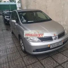 Nissan Tiida AT 2007 Bạc 1.8L 110000 km