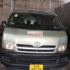 Toyota Hiace 2009 Xám Xe tải van