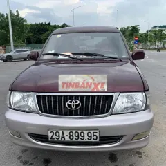 Toyota Zace 2004 Đỏ mận 7 chỗ