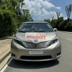 Toyota Sienna Limited 2017 Vàng cát 78.000 km