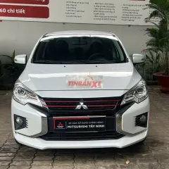 Mitsubishi Attrage stđ CVT 2023 trắng odo 50.000km