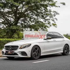 Mercedes C300 AMG 2021 màu Trắng 33.000 mls