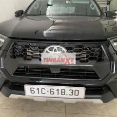 Toyota Hilux E 2024 Tự động Đen 21.000 km
