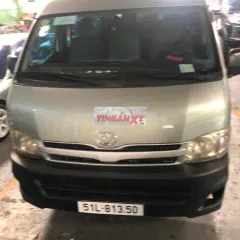 Toyota Hiace 2011 3,5,6,9 chỗ Bạc