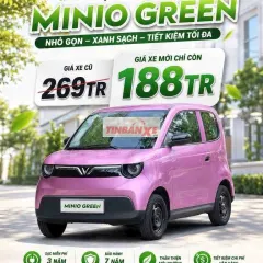 VF Minio Green Trả trước28 triệu KHỞI NGHIỆP NGAY!
