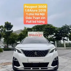 Peugeot 3008 1.6 Allure 2018 Trắng