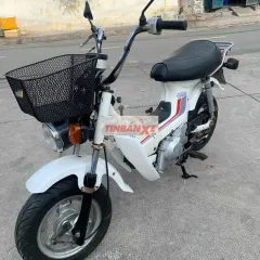 Honda Cub Chaly 81/50cc Trắng có đề 3 số tới