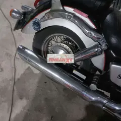 Honda Shadow 750 Cổ điển Nhập khẩu Đen bạc