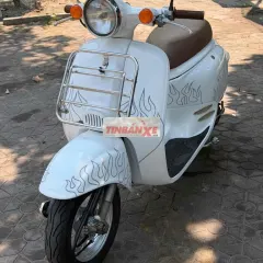 Honda Giorno Xe máy 2 thì Nhật Bản 50cc Trắng