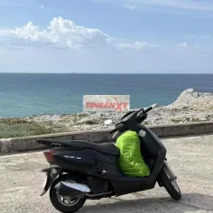 Honda SCR 110 FI xuyên Việt 2000km, máy êm, nhiều