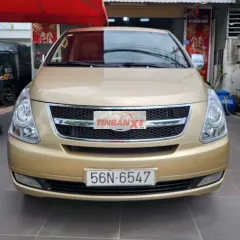 Hyundai Starex 9 chỗ Xăng Số sàn Vàng cát