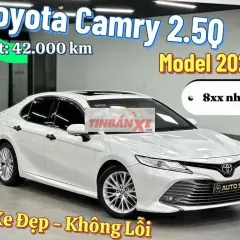 🚘Toyota Camry 2.5Q Model 2020 Trắng Nhập Thái Lan