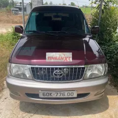 Toyota Zace GL 2004 Số sàn Đỏ mận