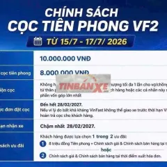 Xe điện Vinfast VF2 Trắng 4 chỗ
