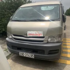 Toyota Hiace 2009 Xe tải van Ghi vàng