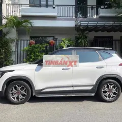 Kia Seltos Luxury 2021 Trắng 3 vạn km