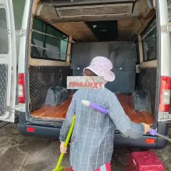 Mercedes Sprinter 311 CDI Xe van màu bạc