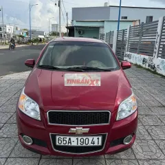 Chevrolet Aveo 2017 Số sàn 104000 km Đỏ