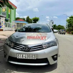 Toyota Corolla Altis 1.8G 2015 Bạc 140.000km