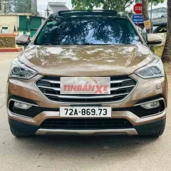 Hyundai Santafe 2017 Dầu Nâu