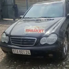 Mercedes-Benz C180 2004 Số tự động Đen