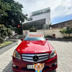 Mercedes-Benz C300 2010 Số tự động Đỏ