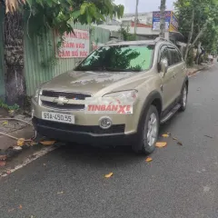 Chevrolet Captiva 7 chỗ Số tự động Xăng Vàng cát