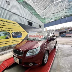 Chiếc Xe Tập Lái Chevrolet Aveo 2018 MT Đỏ