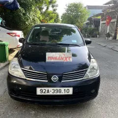 Nissan Tiida 2007 số sàn, màu đen, nhập khẩu Nhật