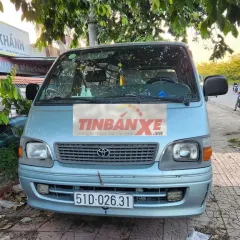 Toyota Hiace 2001 hết niên hạn giá siêu rẻ, có đổi