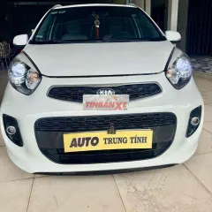 Kia Morning 2018 Full 1.25 Tự động Trắng 90k km