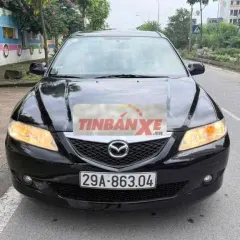 Mazda 6 2005 Tự động Đen Da