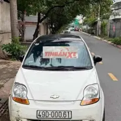 Chevrolet Spark Van 2014 Trắng Ghế da
