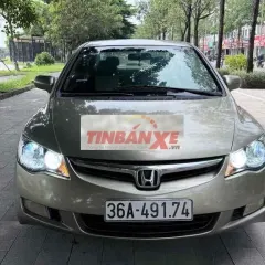Honda Civic Sedan 2008 Số sàn Vàng cát