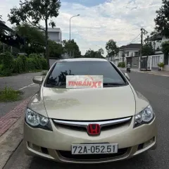 Honda Civic Vàng cát Số sàn 2008 chính chủ