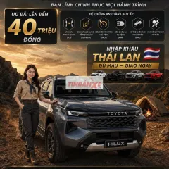 🛑Toyota Hilux dầu 2.8L tự động✅có ưu đãi lớn tháng