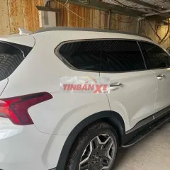 Hyundai SantaFe 2023 Xăng lai điện màu Trắng