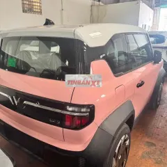 Vinfast VF3 plus 2026 hồng sẵn xe giao ngay