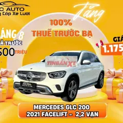 Mercedes GLC 200 Facelift 2021 Trắng 22000 km