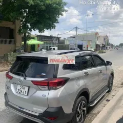 Toyota Rush 7 chỗ Số tự động màu Bạc