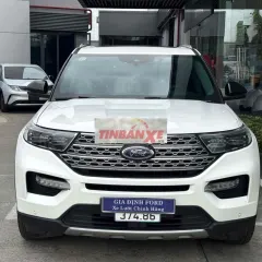 Ford Explorer 2022 Trắng xem xe còn thương lượng
