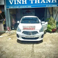 Mitsubishi Attrage 2016 Trắng Thái Lan 146.000 km
