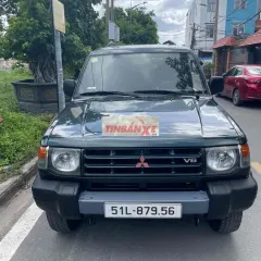 Mitsubishi Pajero v33 2003 Xanh vỏ dưa 7 chỗ