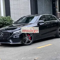Mercedes-Benz C300 AMG 2016 Đen nội thất đỏ