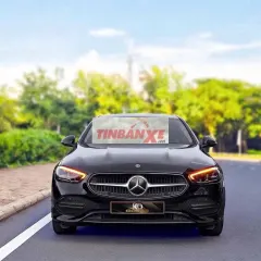 C200 Avantgarde Plus 2022 màu đen cá nhân xe đẹp