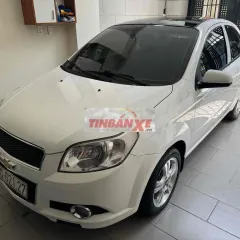 Chevrolet AVEO 2018 Số sàn Trắng Nệm da